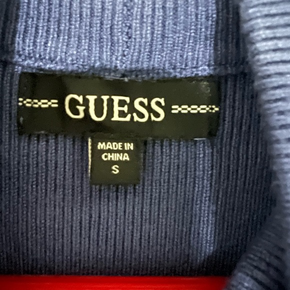 Mock Neck Guess Sweater Dress - Picture 3 of 3